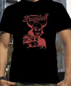 Cincyshirts Jonathan Longball Retro T-Shirt