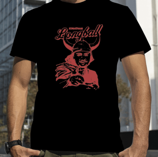 Cincyshirts Jonathan Longball Retro T-Shirt