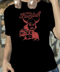 Cincyshirts Jonathan Longball Retro T-Shirt