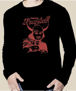 Cincyshirts Jonathan Longball Retro T-Shirt