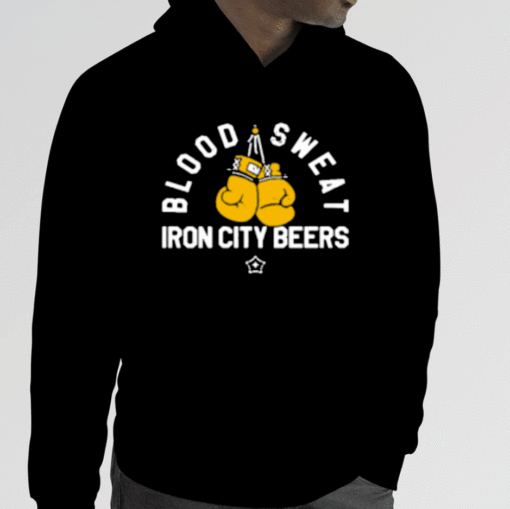 Blood Sweat Iron City Beers Gift T-Shirt