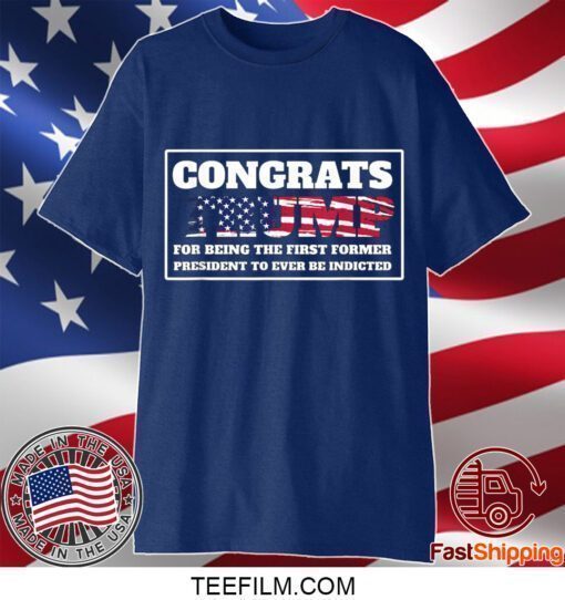 Congrats Trump Indicted Vintage T-Shirt