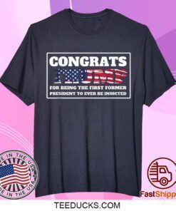 Congrats Trump Indicted Vintage T-Shirt