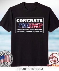 Congrats Trump Indicted Vintage T-Shirt