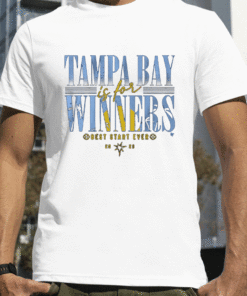 TAMPA BAY IS FOR WINNERS VINTAGE SHIRT