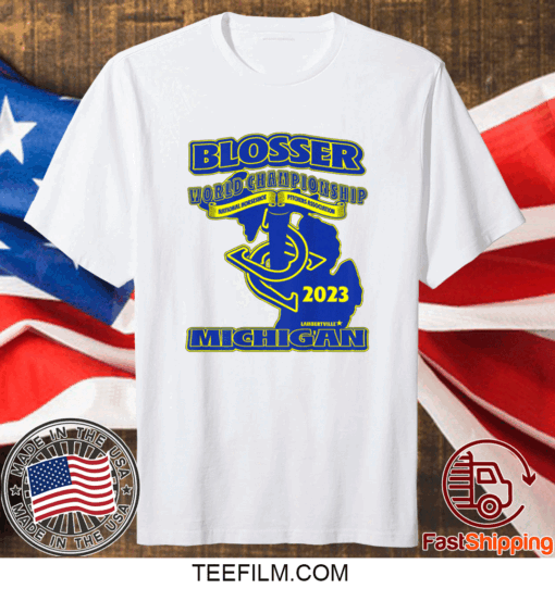 2023 Michigan Horseshoe Lambertville Back Official T-Shirt