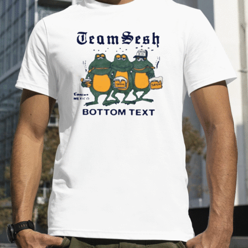 Teamsesh Frogs Bottom Text 2023 T-Shirt