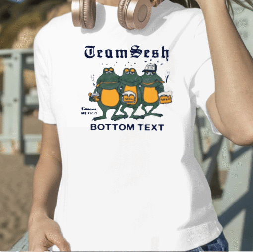 Teamsesh Frogs Bottom Text 2023 T-Shirt