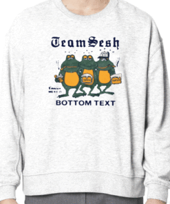 Teamsesh Frogs Bottom Text 2023 T-Shirt