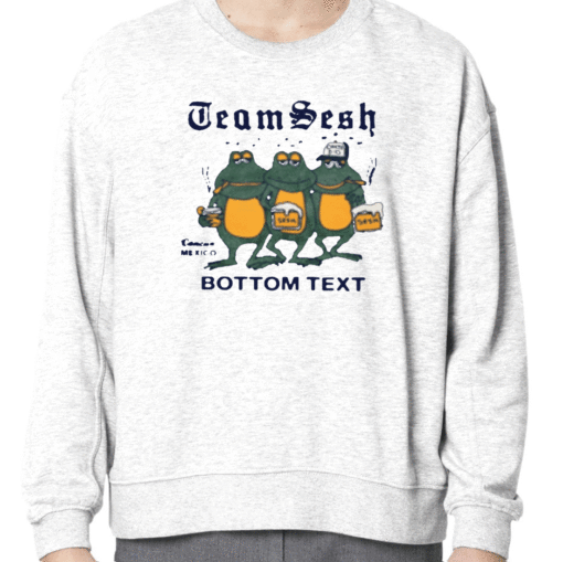 Teamsesh Frogs Bottom Text 2023 T-Shirt