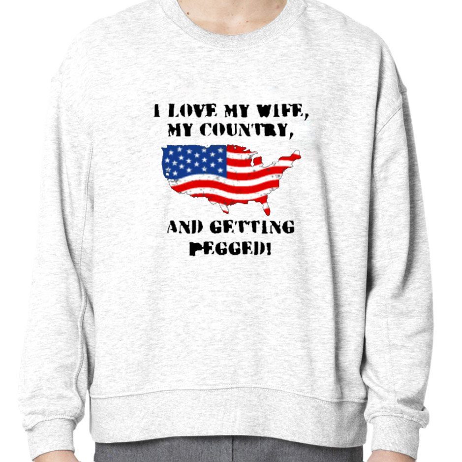 F1nn5ter I Love My Wife My Country And Getting Pegged Shirts
