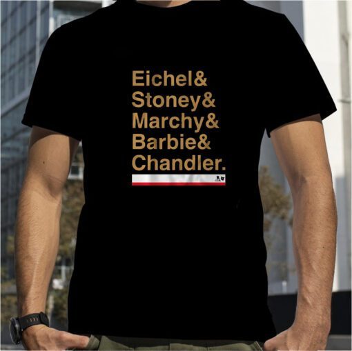 VEGAS: EICHEL & STONEY & MARCHY & BARBIE & CHANDLER TEE SHIRTS