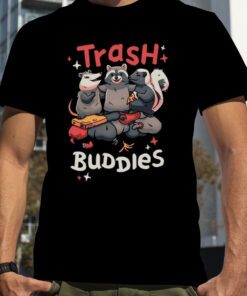 Trash Buddies Animal Best Friends Gift Shirt