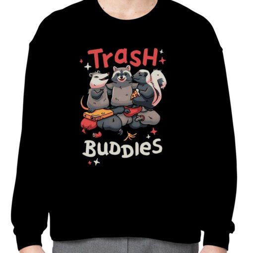 Trash Buddies Animal Best Friends Gift Shirt