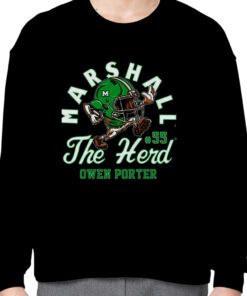 Marshall Thundering Herd Ncaa Football Owen Porter 2023 T-shirt