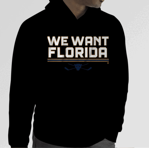 WE WANT FLORIDA 2023 T-SHIRT