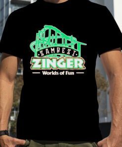 Worlds Of Fun Zambezi Zinger Vintage Shirt