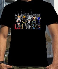 Las Vegas Skyline Sports Teams Mascots 2023 Shirt