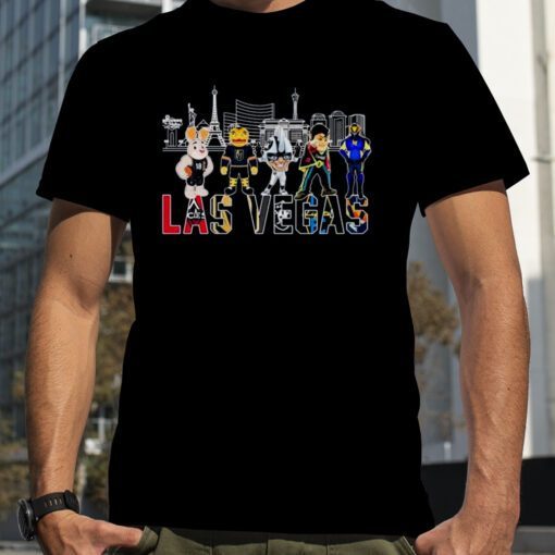 Las Vegas Skyline Sports Teams Mascots 2023 Shirt