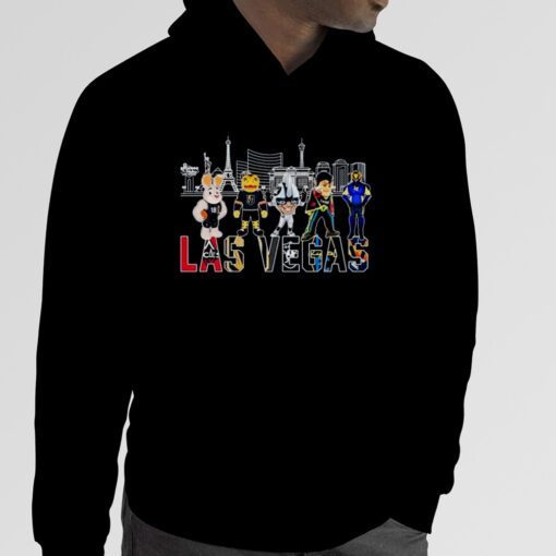 Las Vegas Skyline Sports Teams Mascots 2023 Shirt