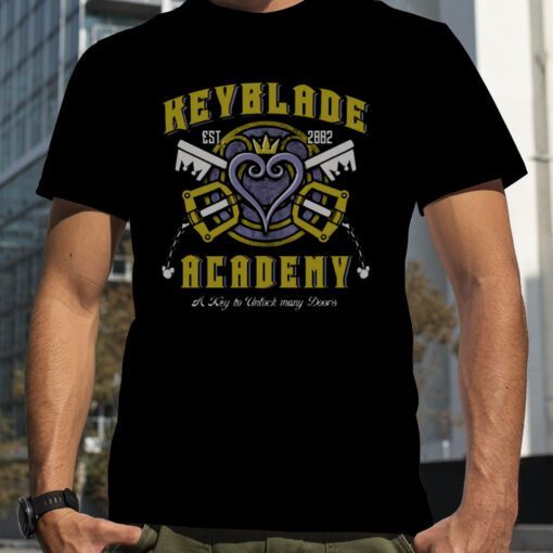 Keyblade Academy Kingdom Hearts Vintage T-Shirt