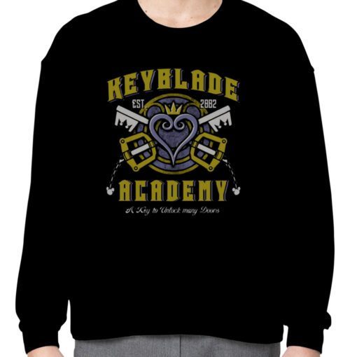 Keyblade Academy Kingdom Hearts Vintage T-Shirt