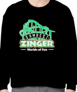 Worlds Of Fun Zambezi Zinger Vintage Shirt