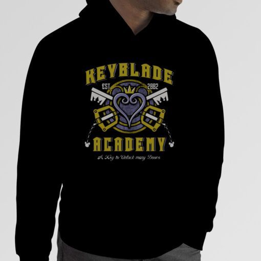 Keyblade Academy Kingdom Hearts Vintage T-Shirt