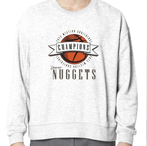 Western Conference Champions Nuggets Retro Basketball 2023 Shirt