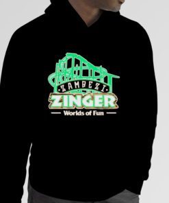 Worlds Of Fun Zambezi Zinger Vintage Shirt