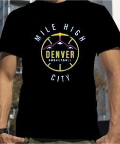 Vintage Denver Basketball, Denver Basketball Team Shirt