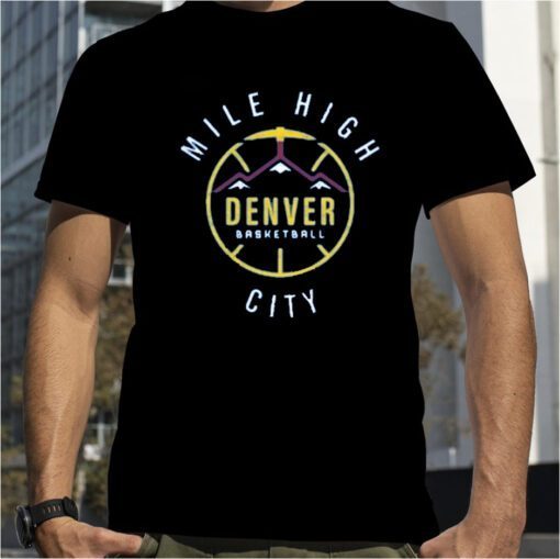 Vintage Denver Basketball, Denver Basketball Team Shirt