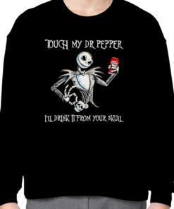 Jack Skellington touch my Dr Pepper I’ll drink it from your skull vintage shirt