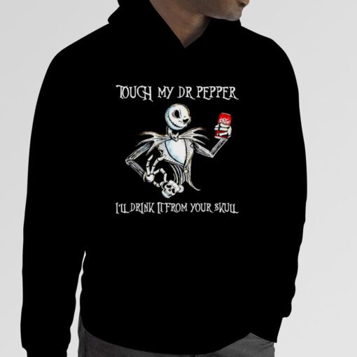 Jack Skellington touch my Dr Pepper I’ll drink it from your skull vintage shirt