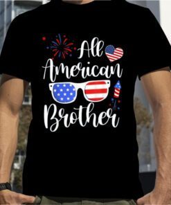 All American Brother 4th Of July Memorial Day Matching Shirts