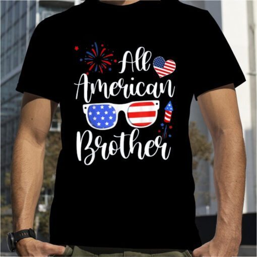 All American Brother 4th Of July Memorial Day Matching Shirts