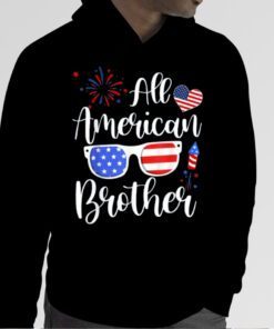 All American Brother 4th Of July Memorial Day Matching Shirts