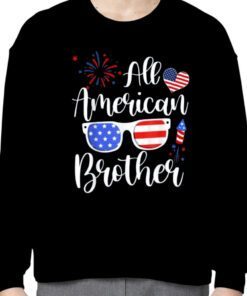 All American Brother 4th Of July Memorial Day Matching Shirts