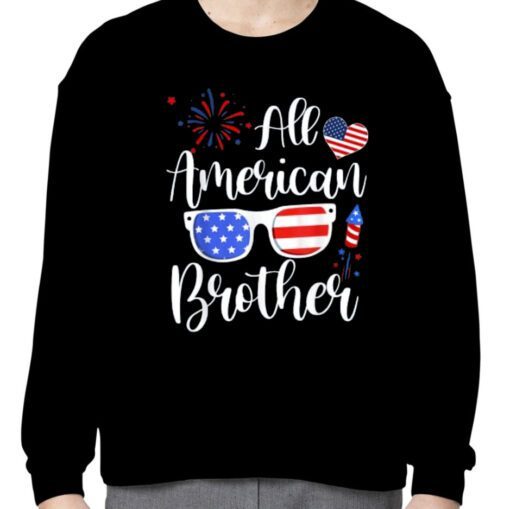 All American Brother 4th Of July Memorial Day Matching Shirts