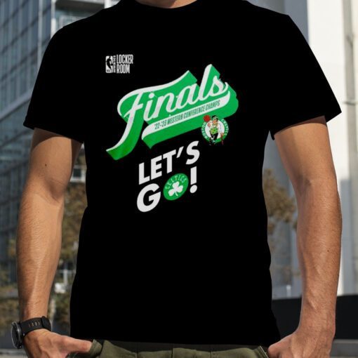 Boston Celtics Finals 2022-2023 Western Conference Champs Let’s Go Official Shirt