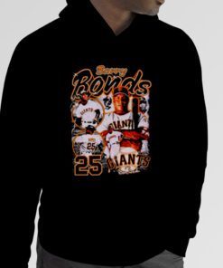 Barry Bonds 25 San Francisco Giants Signature 2023 T-Shirt