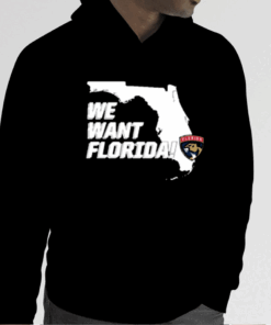 Lacrosswear Florida Panthers We Want Florida Shirt