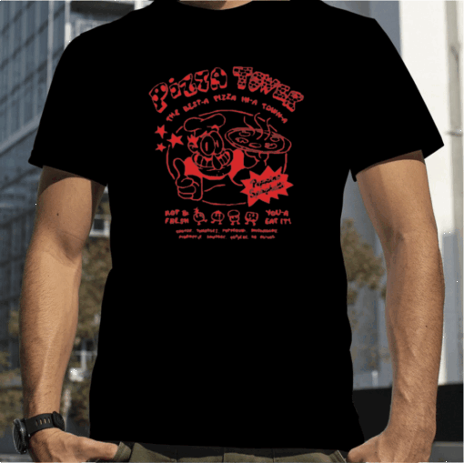 Peppino Spaghetti Pizza Tower Shirt