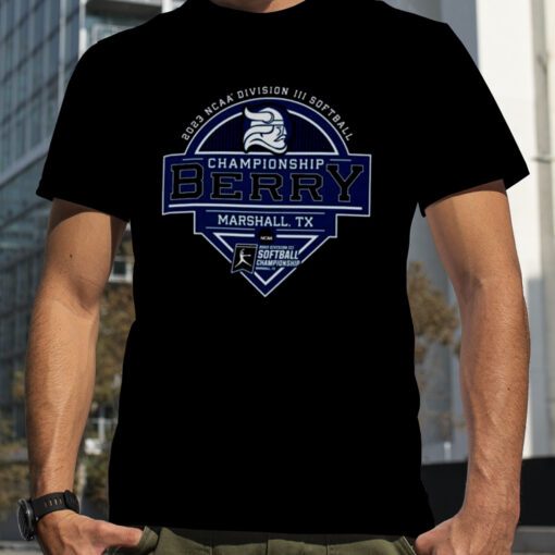 Berry University 2023 NCAA Division III Softball Championship Berry Vintage Shirt