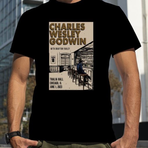 Charles Wesley Godwin June 1 2023 Chicago IL Thalia Hall Retro Shirt