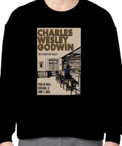 Charles Wesley Godwin June 1 2023 Chicago IL Thalia Hall Retro Shirt