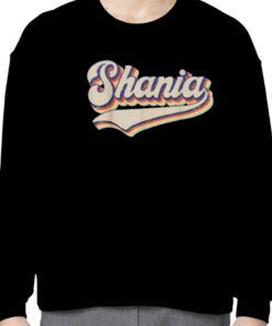 Shania Name Personalized Vintage Retro Gift Shirts