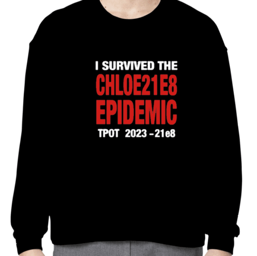 I Survived The Chloe21e8 Epidemic Tpot Tee Shirt