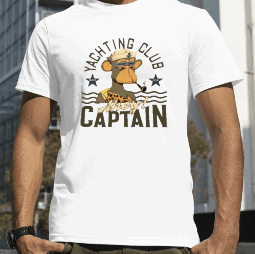 Opportunity Equity Justice Megan Yachting Club Ahoy Captain Official Shirt