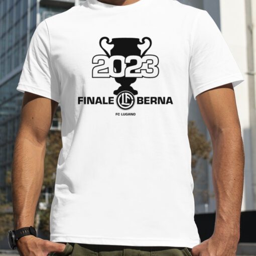 Retro Fc Lugano Swiss Cup Final 2023 Shirt